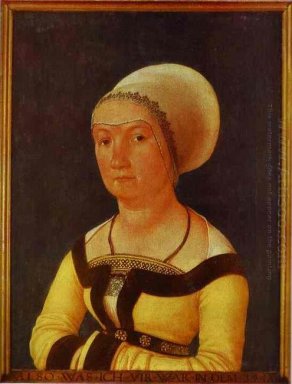 Portret van 34 jaar Oude vrouw 1516