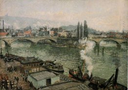 the pont corneille rouen grey weather 1896