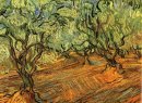 Olive Grove Bright Blue Sky 1889 1