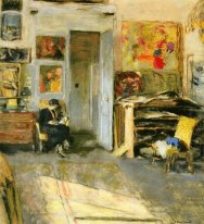 Madame Losse Hessel In Vuillard S Studio