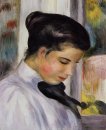 Giovane donna di profilo 1897