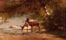 Deer in a Landscape