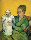 Roulin de mère avec son bébé 1888 1