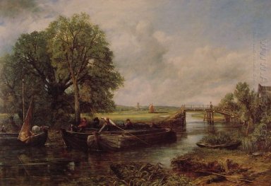 Ein Blick auf die Nahe Stour Dedham 1822