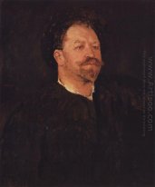 Retrato del cantante italiano Francesco Tamano 1893