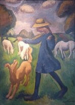 The shepherdess. Spring Marie Child