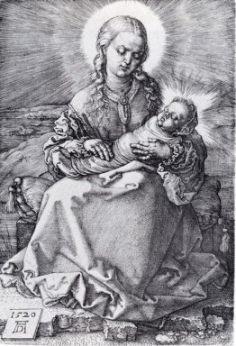 madonna com a criança envolta 1520