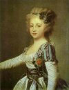 Portrait de Grande-Duchesse Elena Pavlovna comme un enfant