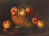 Basket with Apples