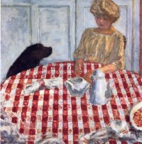 A Red Checkered Tablecloth