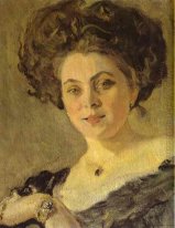 Retrato de Yevdokia Morozova Detalle 1908