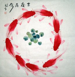 Fish - Chinese Painting