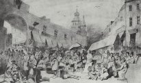 El Mercado En Moscú 1868