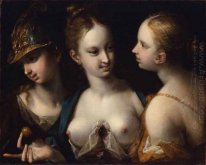Pallas Athena, Vênus e Juno