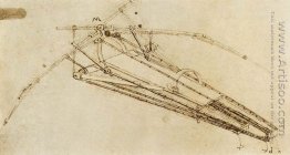 Drawing Of A Flying Machine