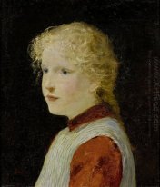 Portrait d'une jeune fille blonde M?