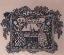 De los libros de R Notgaft Bookplate 1912