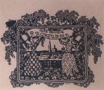 Dari Buku Of R Notgaft Bookplate 1912