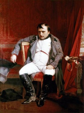 Napoléon Bonaparte abdique à Fontainebleau