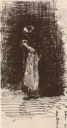 Scheveningen Woman Standing 1881