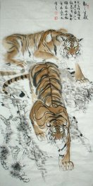 Tiger - la pintura china