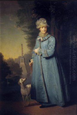 Ritratto di Caterina II imperatrice di Russia 1794