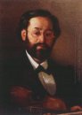 Portrait du violoniste V. G. Walter