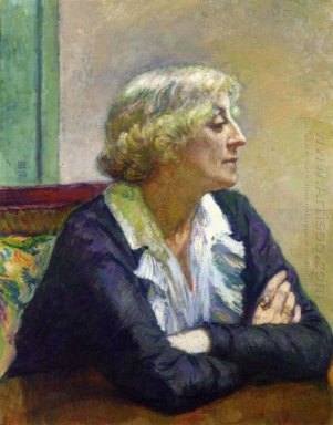 Maria Van Rijsselberghe Met Gekruiste Armen 1913