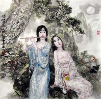 Beautiful Lady - Chinese Painting