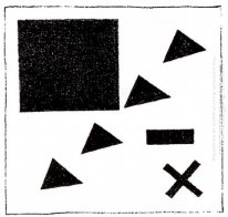 Groupe Suprematic Utilisation du Triangle 1920