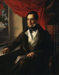 Portrait Of P N Zubov 1839