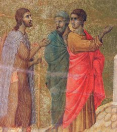 Christ On The Road To Emmaus Fragment 1311