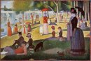 Zondag middag op het Eiland van La Grande Jatte 1886