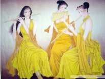 Beautiful Ladies - Chinese painting