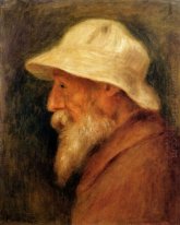 Autoportrait avec un chapeau blanc 1910