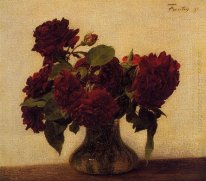 Roses noires sur fond clair 1891