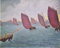 Regatta In Concarneau 1891