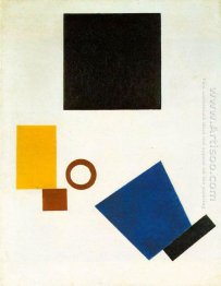 Suprematism Self Portrait In Two Dimensions 1915