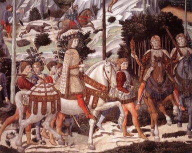 Шествие Волхв Бальтазар деталях 1461 3