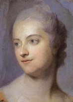 Portret van Madame De Pompadour