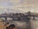 die pont corneille Rouen Morgen Effekt 1896