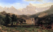 the rocky mountains landers peak 1869