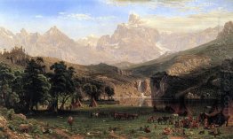 the rocky mountains landers peak 1869