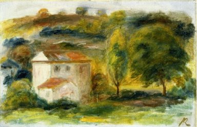 Paesaggio Con Casa Bianca 1916