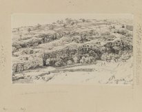 The Tombs In The Valley Of Hinnom 1889