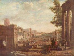 The Campo Vaccino Rome 1636