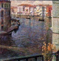 Canal Grande i Venedig 1907