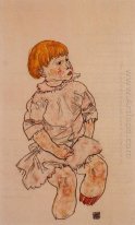 enfant assis 1917