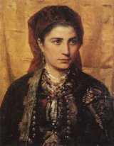 Montenegrino ragazza 1874