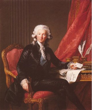 Portrait of Charles Alexandre de Calonne